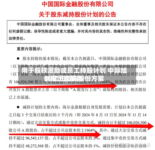 用于股权激励或员工持股计划 中际旭创抛出比较高80亿元回购股份方案-第2张图片