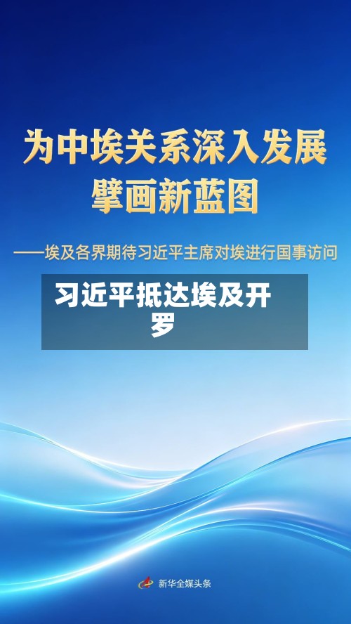 习近平抵达埃及开罗-第2张图片